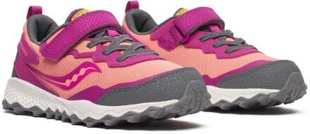 Saucony Meisjes Saucony Juniors Peregrine 15 Hardloopschoen in Rood