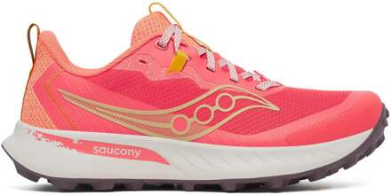 Saucony Peregrine 15 Trailschoen Dames-Koraal,Oranje - 38,38.5,39,40,40.5,41,42,42.5