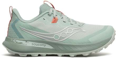 Saucony Peregrine 15 Trailschoen Dames-mint,groen - 37.5