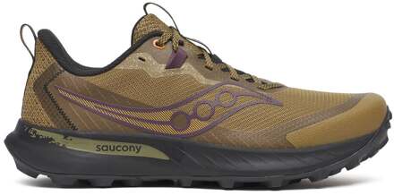Saucony Peregrine 15 Trailschoen Heren-Karamel,Zwart - 42.5,44,45