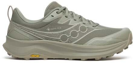 Saucony Peregrine 16 GTX Trailschoen Heren-olijf, kaki - 42