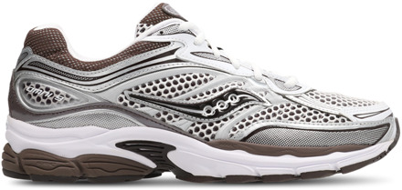 Saucony Progrid Omni 9 Sneakers Heren - Wit - Maat 48 - Mesh/Synthetisch White