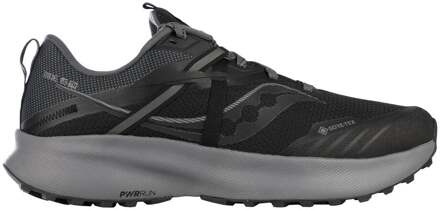 Saucony Ride 15 TR GTX Trailschoen Dames-Zwart,Grijs - 37.5