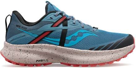 Saucony Ride 15 TR Trailschoen Dames-Blauw,Zwart - 37.5,38,38.5,39,40,40.5,41,42,42.5,43