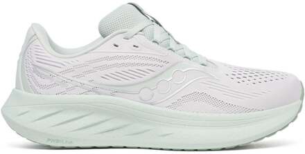 Saucony Ride 18 Neutrale schoen Dames-crème,mint - 36,37,37.5,38,38.5,39,40,40.5,41,42,42.5,43
