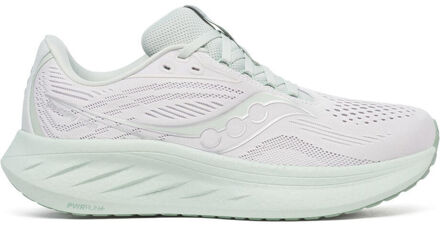Saucony Ride 18 Neutrale schoen Dames-crème,mint - 37,37.5,38,38.5,39,40,40.5,41,42,42.5,43