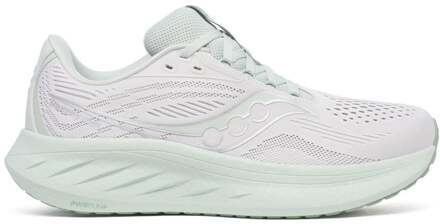 Saucony Ride 18 Neutrale schoen Dames-crème,mint - 43