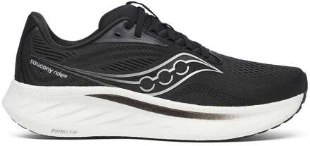 Saucony Ride 18 Neutrale Schoen Heren-Zwart,Wit - 46
