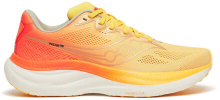 Saucony Ride 19 Neutrale schoen Heren-geel, oranje - 42,42.5,43,44,44.5,45,46,46.5,47,48,49