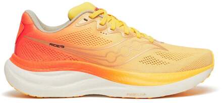 Saucony Ride 19 Neutrale schoen Heren-geel, oranje - 49