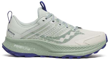 Saucony Ride TR2 GTX Trailschoen Dames-Crème,Mint - 42.5