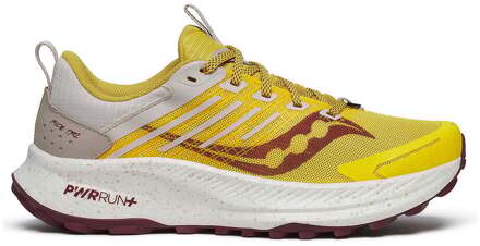 Saucony Ride TR2 Trailschoen Dames-geel, wit - 38