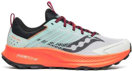 Saucony Ride TR2 Trailschoen Heren-wit, koraal - 46.5