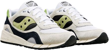 Saucony Shadow 6000 Sneakers Heren beige - wit - groen - zwart - 42 1/2