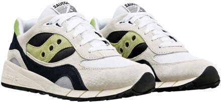 Saucony Shadow 6000 Sneakers Heren beige - wit - groen - zwart - 44 1/2