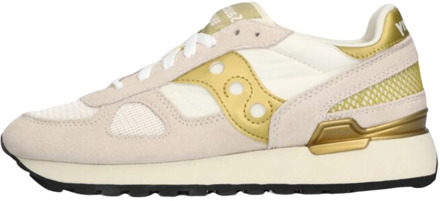 Saucony Shadow Original sneaker met suède details Taupe - 37