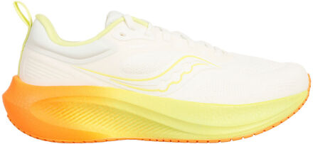 Saucony Surge 3 Neutrale Schoen Dames-Wit,Oranje - 38.5