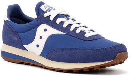 Saucony Trainer 80 Blauw/Wit Trainers - maat EU 40.5 / UK 7