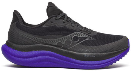 Saucony Triumph 23 GTX Neutrale schoen Heren-zwart, paars - 42,42.5,43,44,44.5,46,46.5,47,48