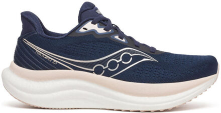 Saucony Triumph 23 Neutrale schoen Dames-donkerblauw, roze - 38,38.5,39