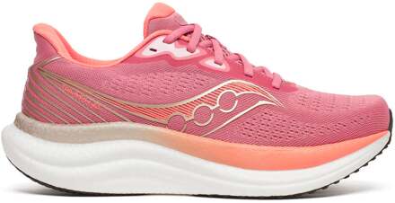 Saucony Triumph 23 Neutrale schoen Dames koraal - 38