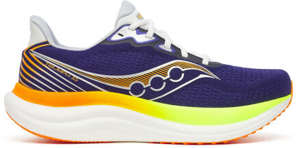 Saucony Triumph 23 Neutrale schoen Heren-blauw, citroengeel - 42,42.5,43,44,44.5,48