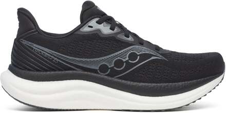 Saucony Triumph 23 Wide Neutrale Schoen Heren-Zwart,Wit - 42,42.5,43,44,44.5,45,46,46.5,47,48