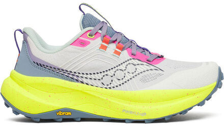 Saucony Xodus Ultra 4 Dames wit/geel - 37 1/2