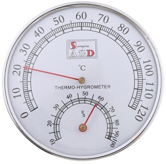 Sauna Thermometer Hygrometer Sauna Bad Indoor Muur Opknoping Mechanische Wijzerplaat Temperatuur-vochtigheidsmeter