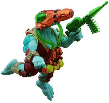 Saurozoic Warriors Rock Action Figure Javvik Mosa Mosasaurus (Underwater Assault) 15 cm