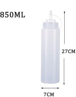 Saus Azijn Olie Ketchup Jus Cruet Keuken Accessoires Juskom Plastic Kruiderij Dispenser 8Oz 12Oz Knijpfles 850ml