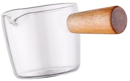 Saus Schotel Met Handvat Dompelen Kom Glas Saus Schotel Kruiden Schotel Schotel Voorgerecht Platen Voor Home (Size) afbeelding 1