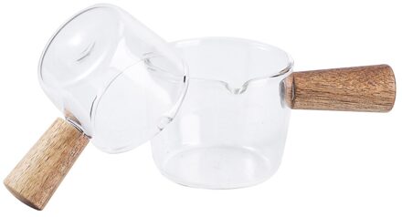 Saus Schotel Met Handvat Dompelen Kom Glas Saus Schotel Kruiden Schotel Schotel Voorgerecht Platen Voor Home (Size) zoals getoond