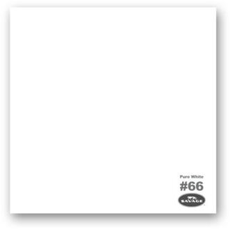 Savage Achtergrondrol Pure White 1.38m x 11m  (nr 66)