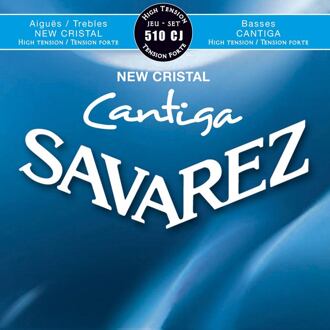 Savarez 510-CJ snarenset klassieke gitaar snarenset klassieke gitaar, New Cristal trebles, Cantiga basses, hard tension