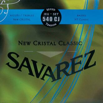 Savarez 540-CJ snarenset klassieke gitaar snarenset klassieke gitaar, New Cristal trebles, silverwound HT classic basses, hard tension