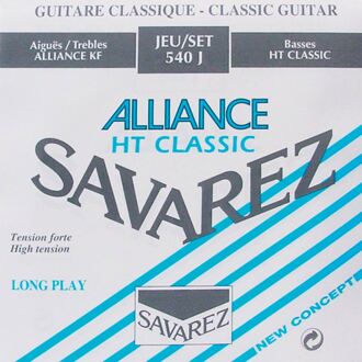 Savarez 540-J snarenset klassieke gitaar snarenset klassieke gitaar, KF composite fiber, silverwound HT classic basses, hard tension