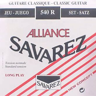 Savarez 540-R snarenset klassieke gitaar snarenset klassieke gitaar, KF composite fiber, silverwound HT classic basses, normal tension