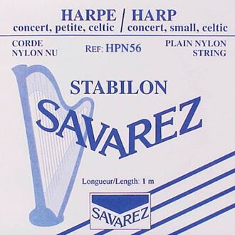 Savarez HPN-56 harpsnaar harpsnaar, rectified nylon, 0,56mm, lengte: 1 meter