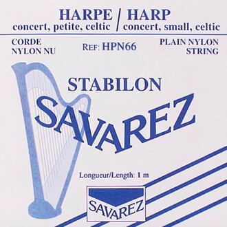 Savarez HPN-66 harpsnaar harpsnaar, rectified nylon, 0,66mm, lengte: 1 meter