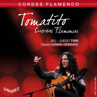 Savarez T50-R snarenset Tomatito signature snarenset Tomatito signature, flamenco, normal tension