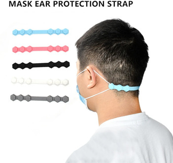 Save Ear Guard Masks Anti-slip Kids Ears Mask Adapter Hooks Adjustable Cord For Mask Comfort Masks Fastener Extension Masque