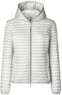 Save The Duck Down Jackets Save The Duck , Gray , Dames - M,Xs