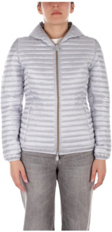 Save The Duck Down Jackets Save The Duck , Gray , Dames - Xl,L,M,S