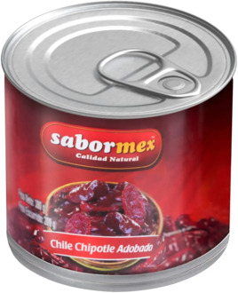 Savormex chili Chipotle marinade 215 gr Natural product without preservatives or vegan dyes