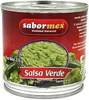 Savormex Mexican sauce Green 215 gr