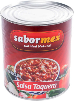 Savormex Mexican Taquera sauce 500 gr typical Mexican sauce to accompany all kinds of dishes