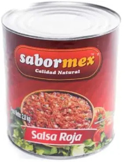 Savormex red Mexican sauce 2,8 kg