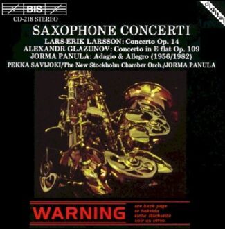 Saxophone Concerti