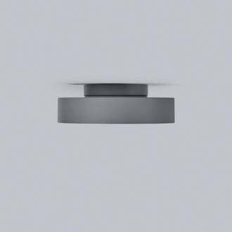 Say LED buiten plafondlamp grafiet Ø23cm grafiet, transparant